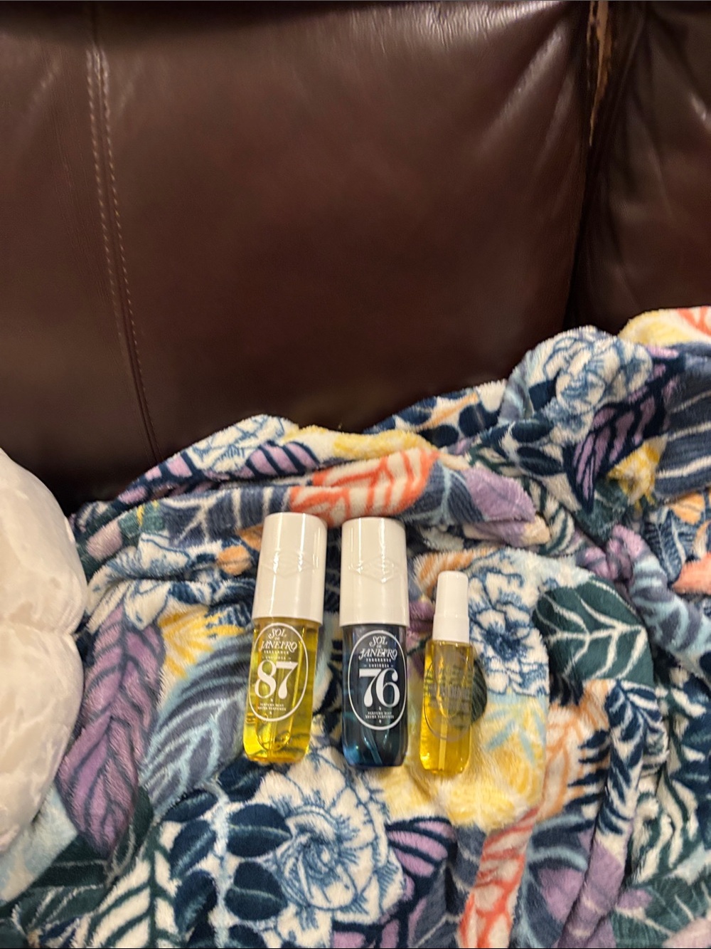 Sol de Janeiro Yellow & Blue Nourishing Face and Body Oils Trio